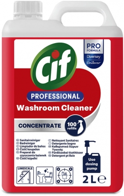 Detergent Cif Profesional, concentrat pentru baie, 2L, Diversey